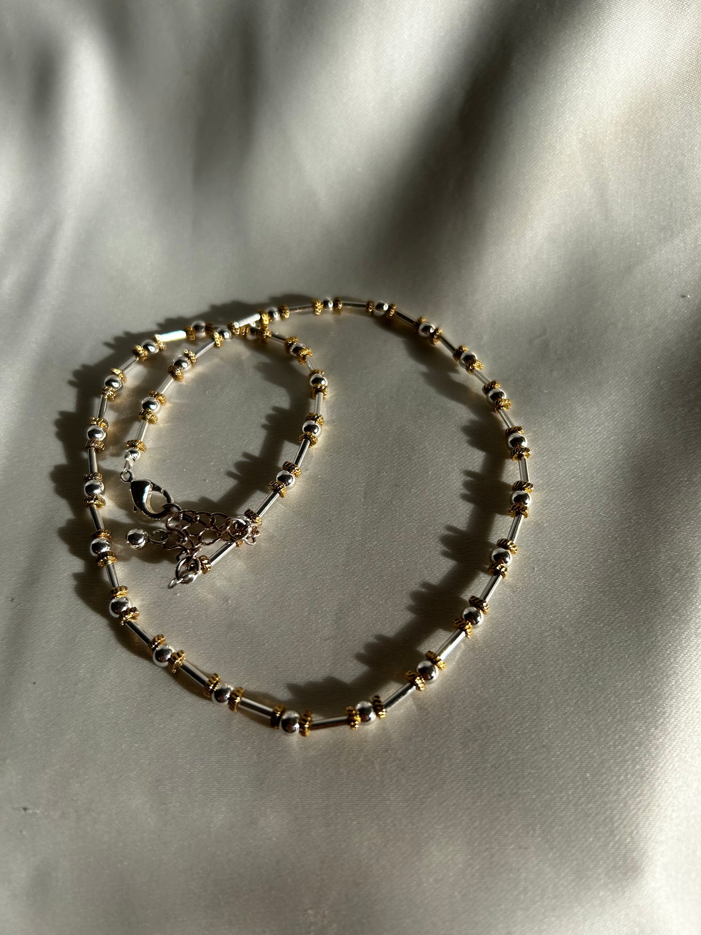 Vintage Bead Chain Necklace