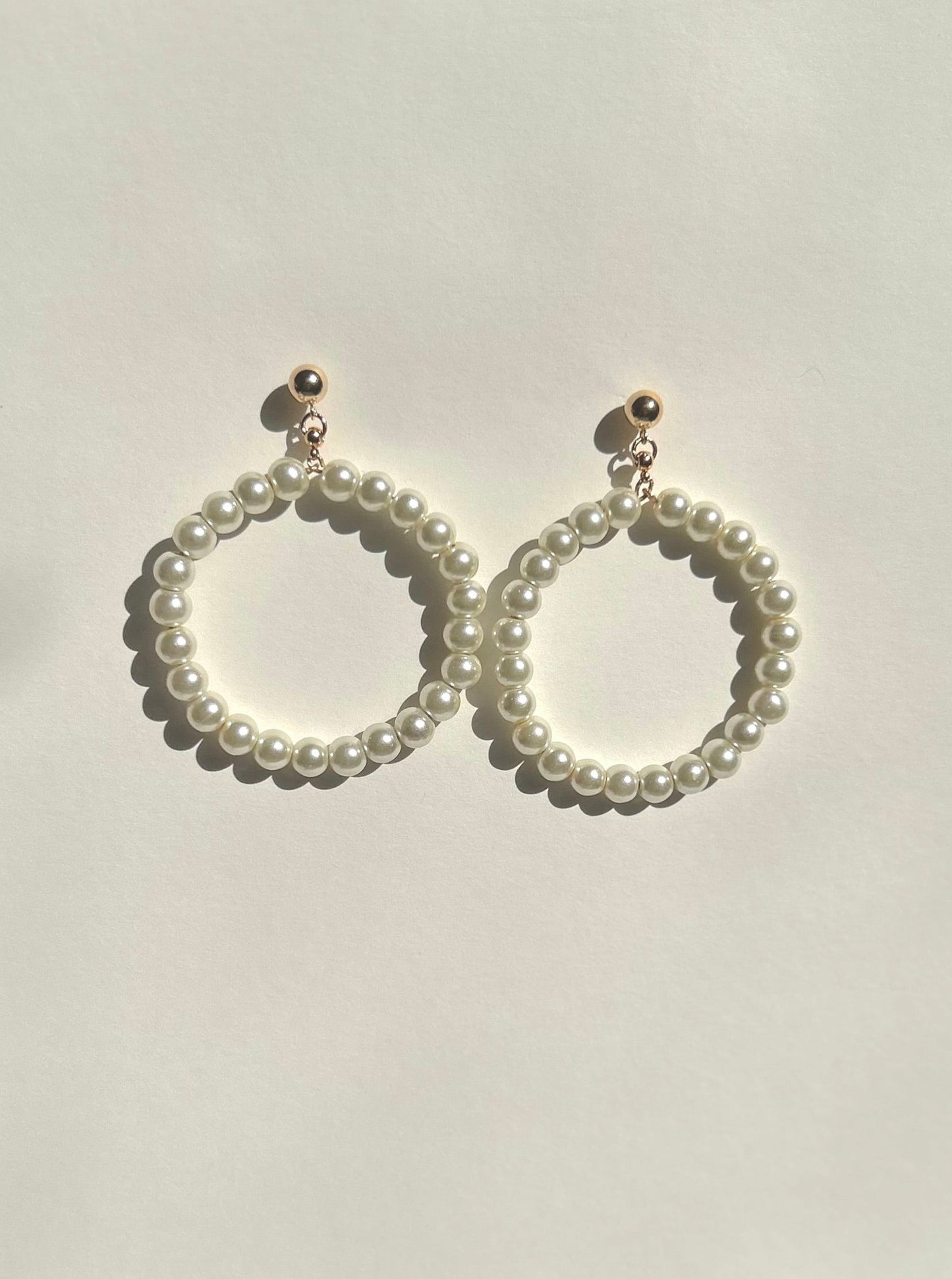 Inés Earrings in Ivory