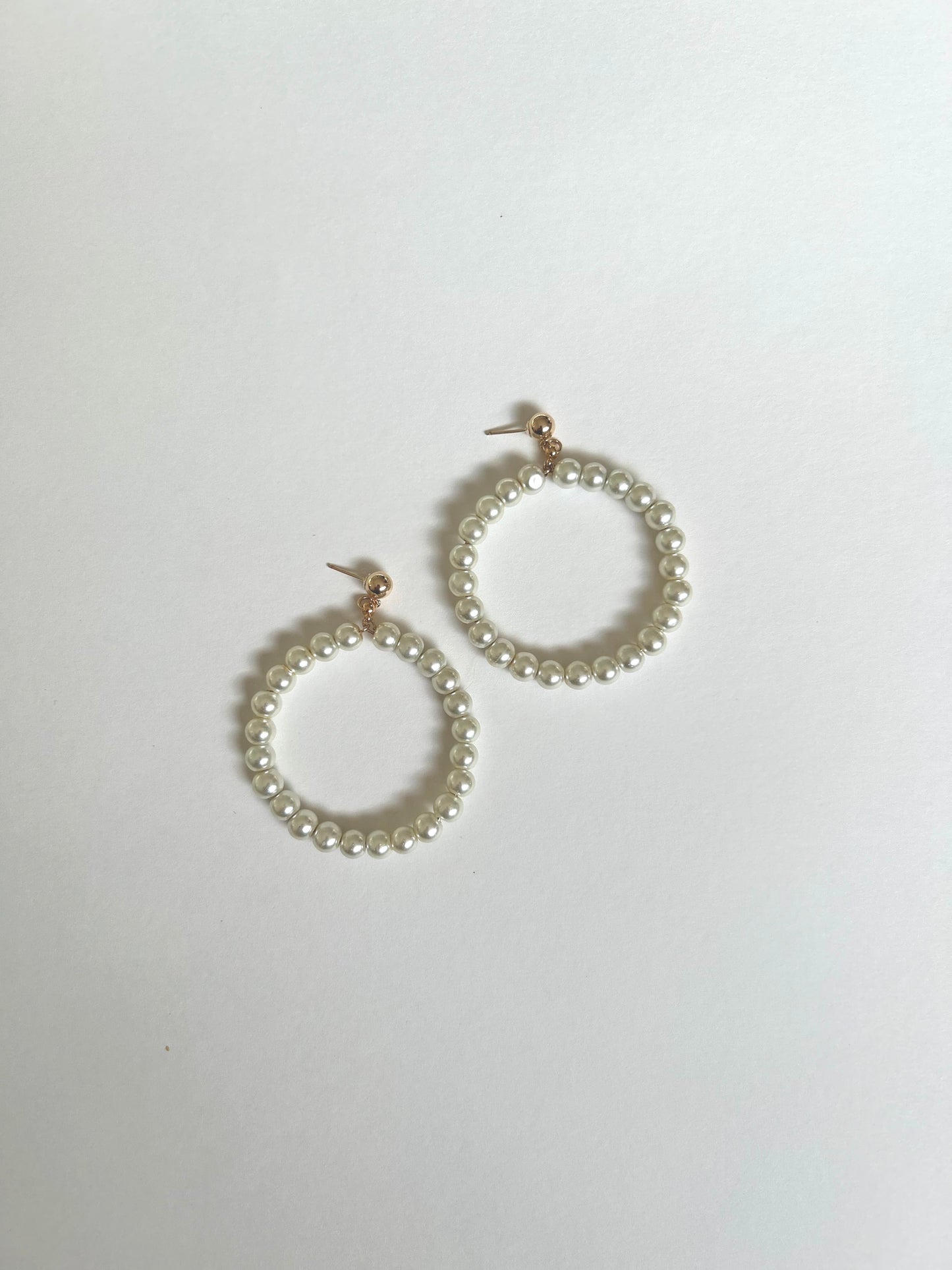 Inés Earrings in Ivory