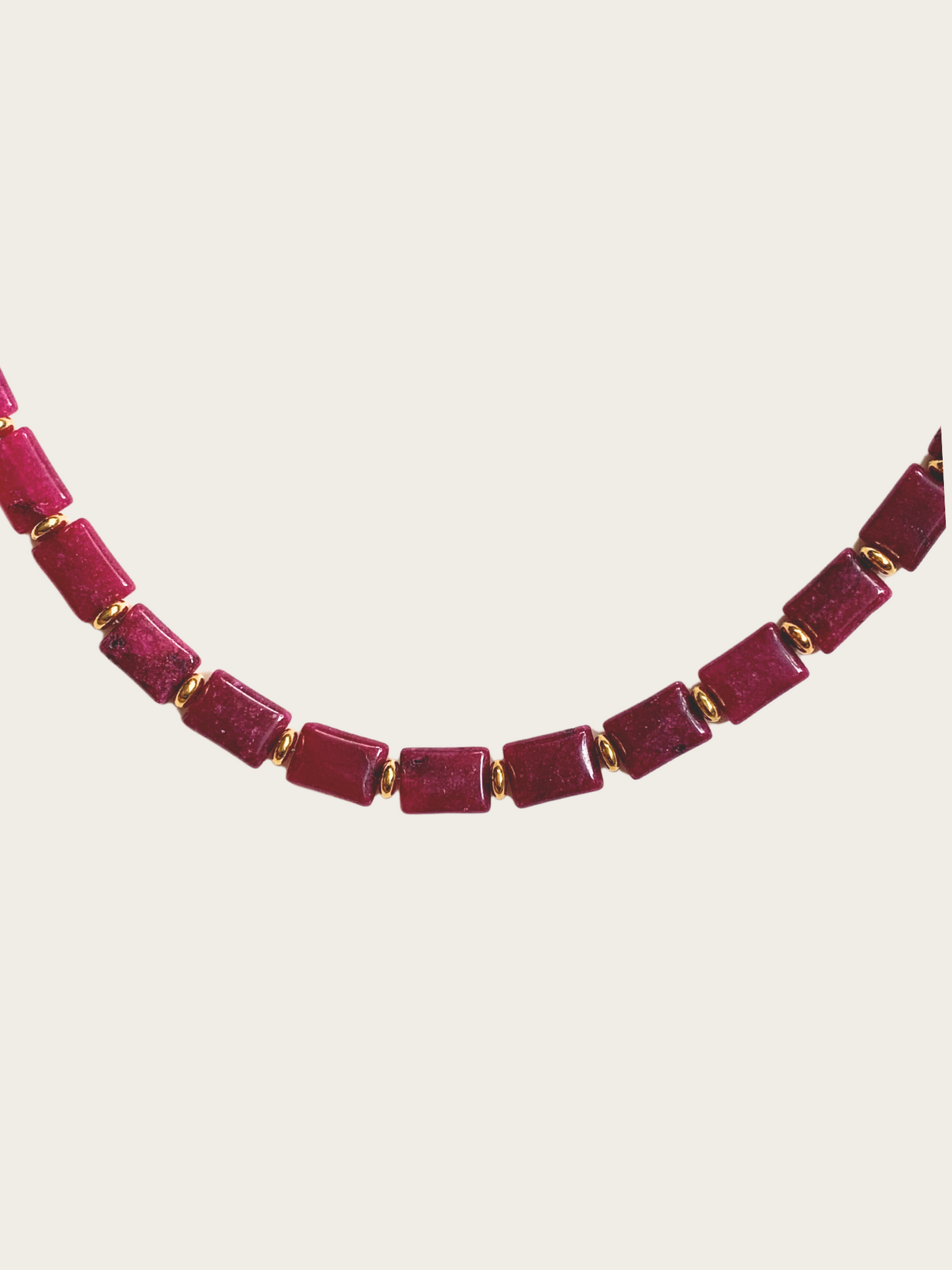 Reyna Necklace in Ruby