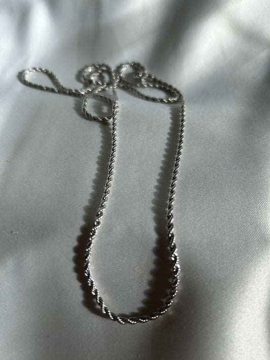 Vintage Long Rope Necklace
