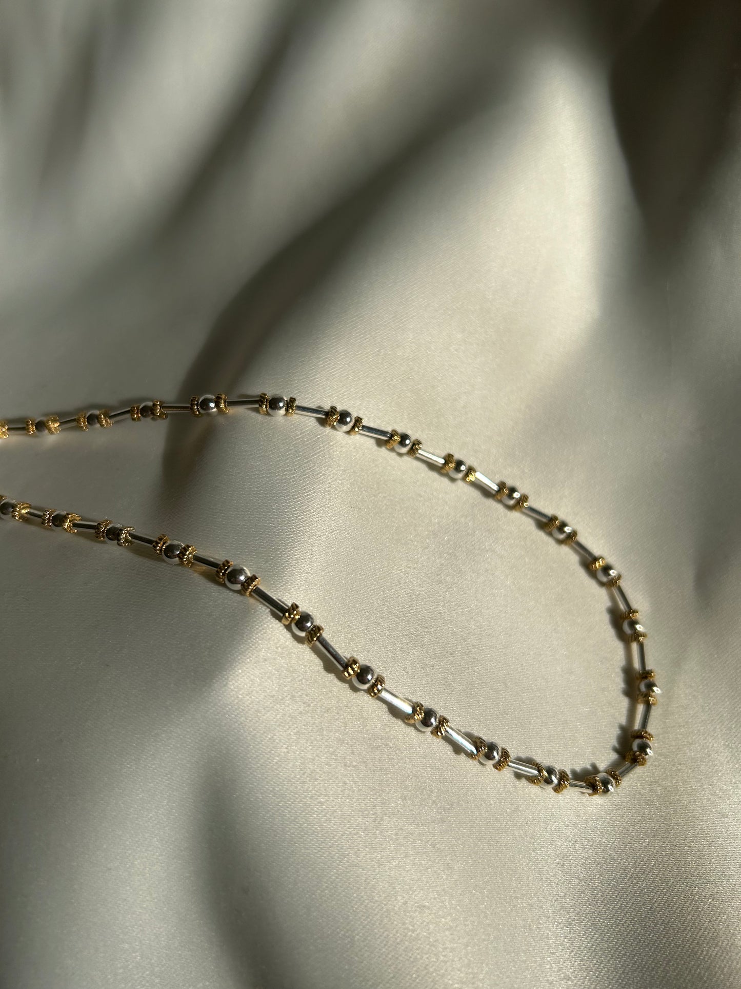 Vintage Bead Chain Necklace